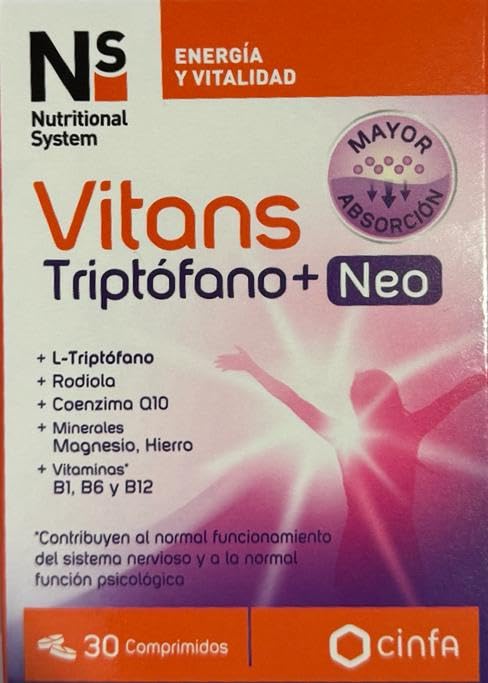 NS VITANS TRIPTÓFANO+ NEO 30 COMPRIMIDOS