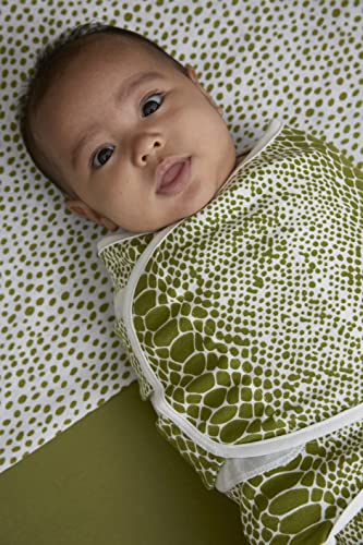 MEYCO Pucktuch 0-3M. Swaddle 1,0TOG Neugeborene Snake Avocado – Ansicht 3