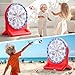 iPlay, iLearn Pool Wave Kids Fun Pool Toys, Inflatable Dart Board Water Games, Swimming Pool Floats, Beach Yard Outdoor Play, Cool Summer Party Gift for 6 7 8 9 10 12 Year Old Boy Girl Teen Adult-Red