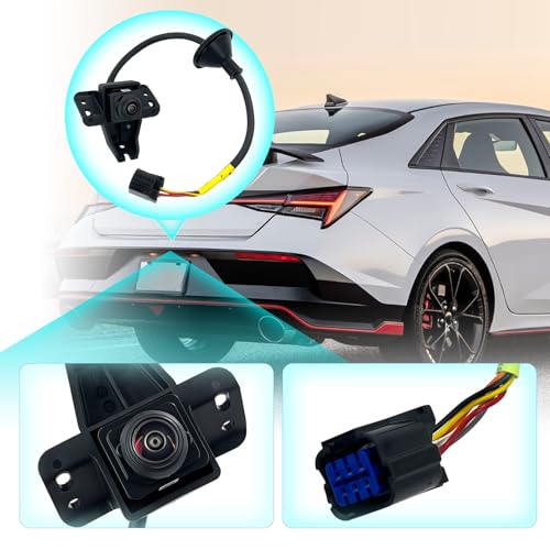 Image of 99240AA200 Rear Back View Camera Compatible with Hyundai Elantra (incl. N Line) 2022 2023 Replace# 99240AA200 99240AA210