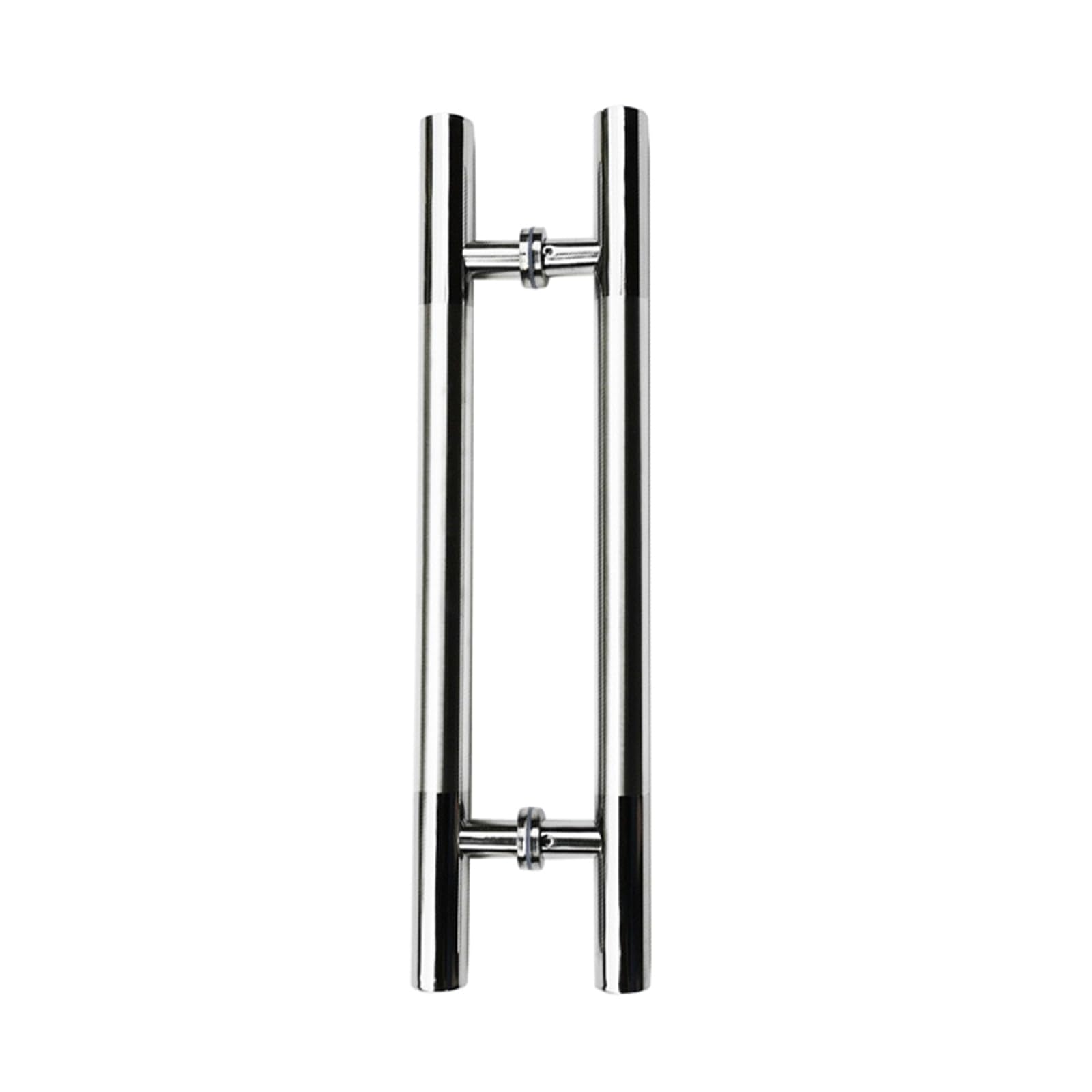 Poignée de porte d'entrée en inox argent de 900 mm pour maison
