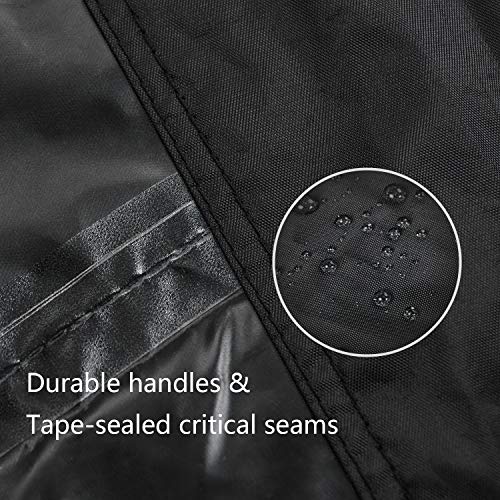Patio Furniture Set Cover Outdoor Sectional Sofa Set Covers Waterproof Outdoor Dining Table Chair Set Cover Heavy Duty 128\" L x 83\" W x 28\" H - Thumbnail 5
