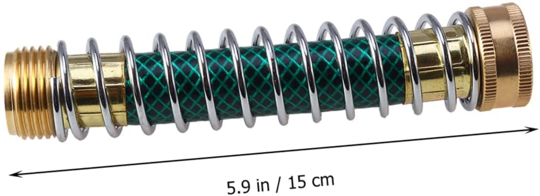 2pcs connettore per tubo dell'acqua tubo risparmiatore protettore molla elicoidale protezione attorcigliamento tubo da giardino estensione rubinetto raccordo adattatore connessione rapida molla tubo