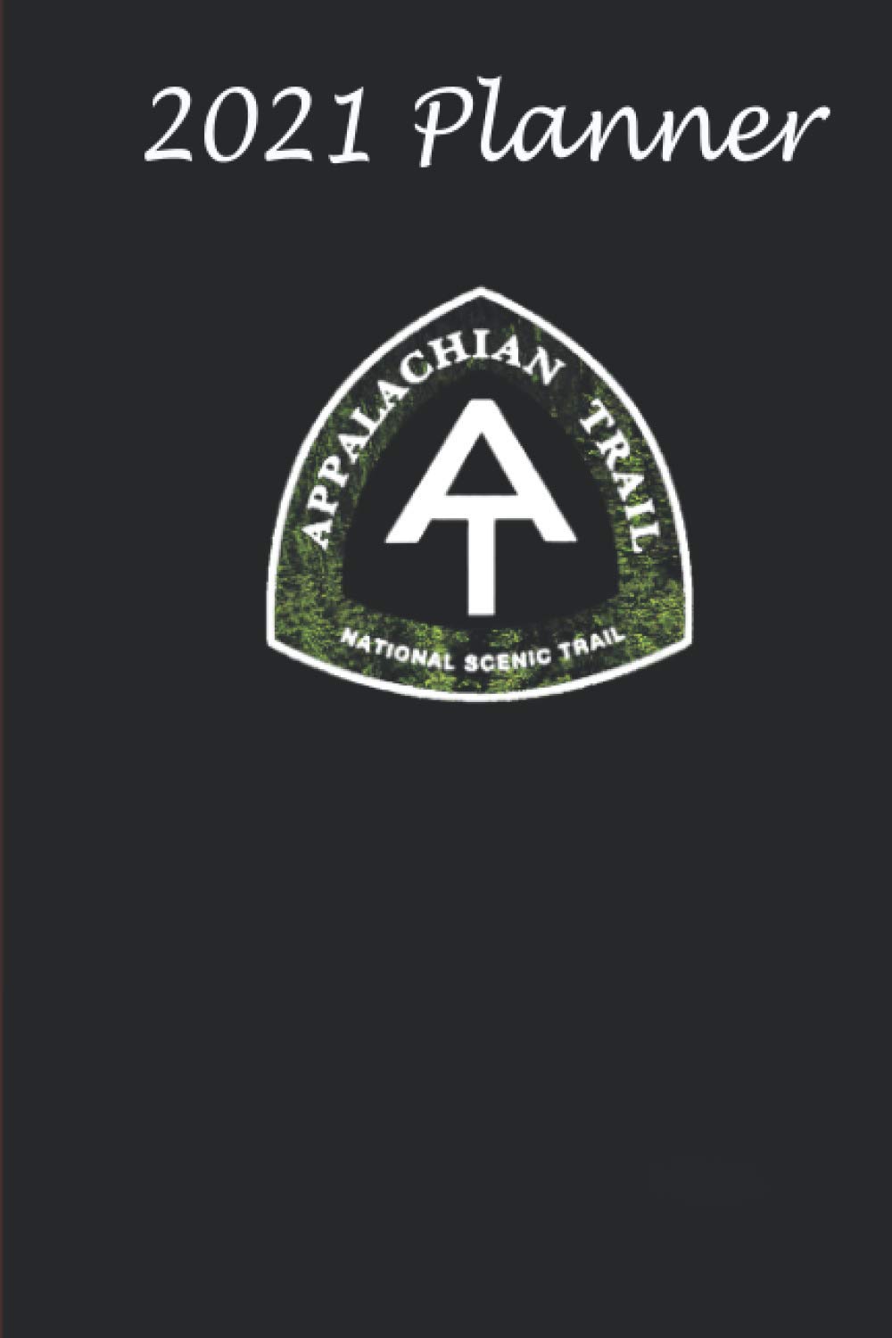 2021 Planner - National Scenic Rustic Primitive Trail Hiking Diary Deluxe: Daily planner 2021, US map, US holiday, 6x9 inch, 136 pages - Christmas gift ideas