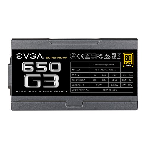 Build My PC, PC Builder, EVGA SuperNOVA G3