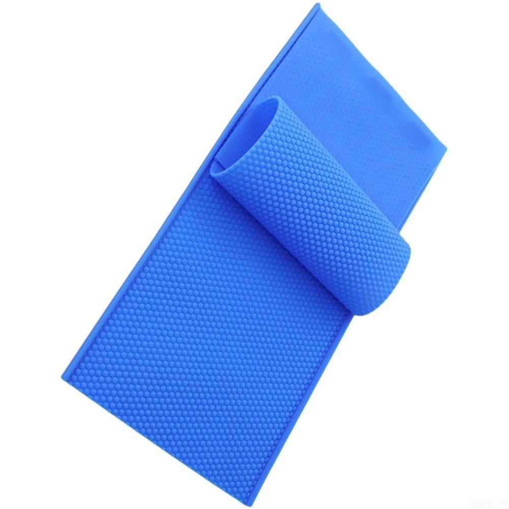 Lot de 2 feuilles de cire d'abeille en silicone pour apiculteurs professionnels et amateurs - 43,5 x 22,5 cm - Orange