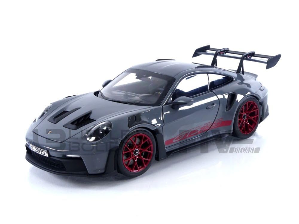 Amazon | NOREV B ポルシェ 911 GT3 RS 22 アークティックグレー 1/18