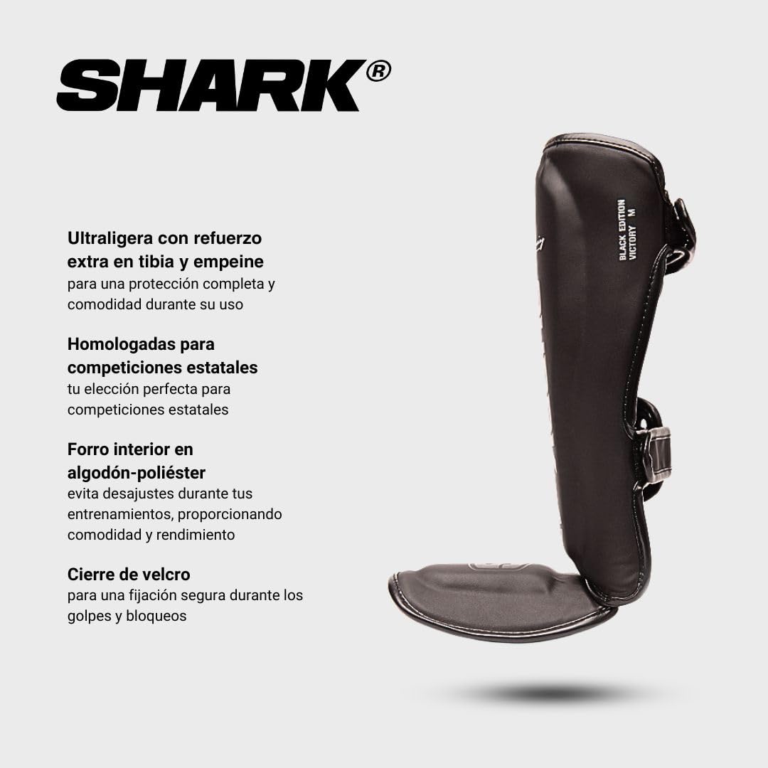 SHARK BOXING Parastinchi Kick Boxing, Muay Thai, MMA | Tibiales Muay Thai, Arti Marziali | Omologati per competizioni statali | Made in Thailandia