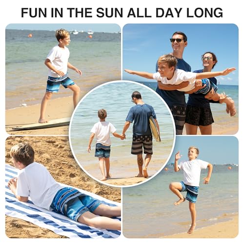Image of Kanu Surf Boys' Paradise Floral Swim Trunk