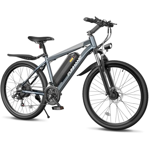 Funhang Electric Bike for Adults, 1000W Peak Ebike, 50Miles 21.7MPH Electric Mountain Bike, 26'...