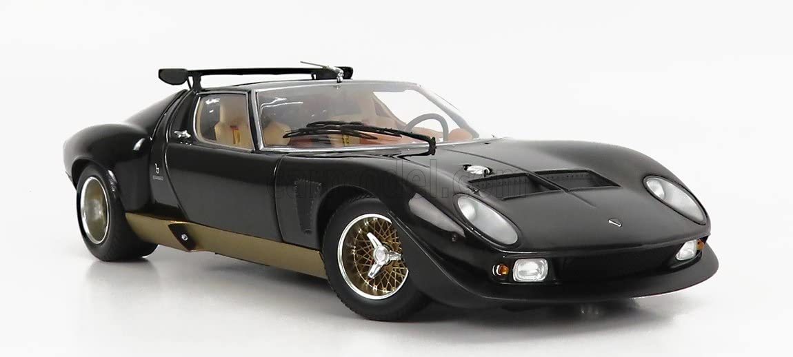 Amazon | 京商オリジナル 1/18 ランボルギーニ ミウラ SVR ブラック 