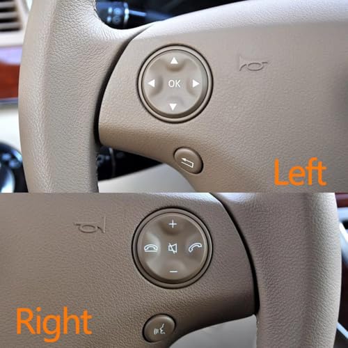 Control de crucero para Benz Clase S W221 2006-2009 negro, botón multifunción de volante 5