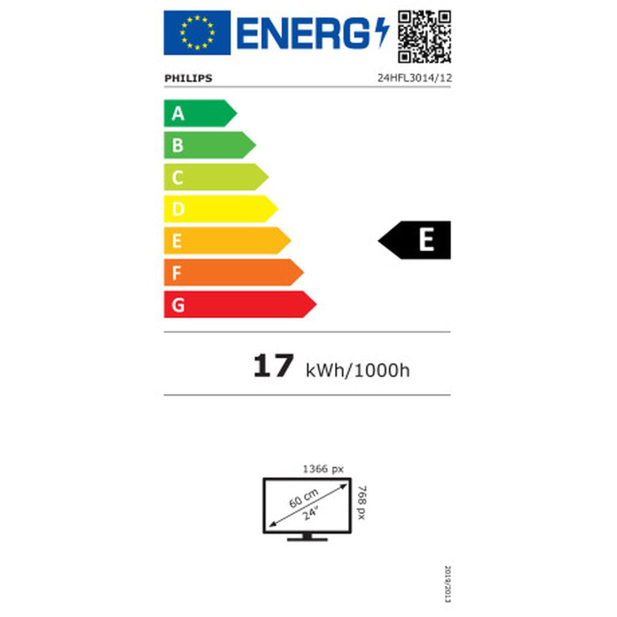 PHILIPS Hotel TV 24HFL3014P/12 61,0cm (24") EasySuite [Energieklasse E](24HFL3014P/12)