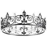 Tamaño: la corona es de aprox. 5,3 cm de altura y tiene un diámetro de aprox. 16,5 cm.