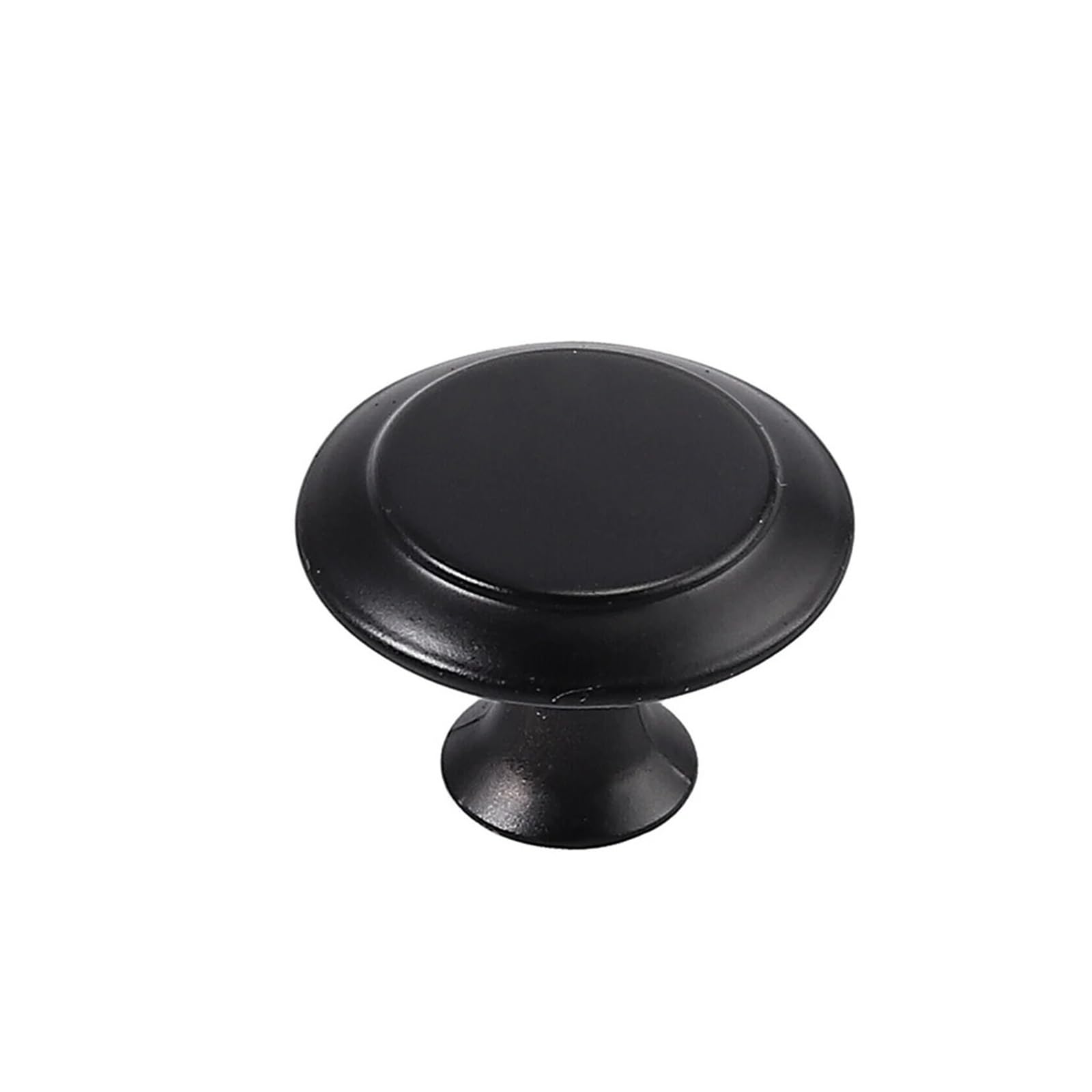 HUWOYG 20pcs Stainless Steel Door Knobs Cabinet Handles Cupboard Drawer Kitchen Bathroom Black Furniture Hardware Accessories for Cupboards Wardrobe