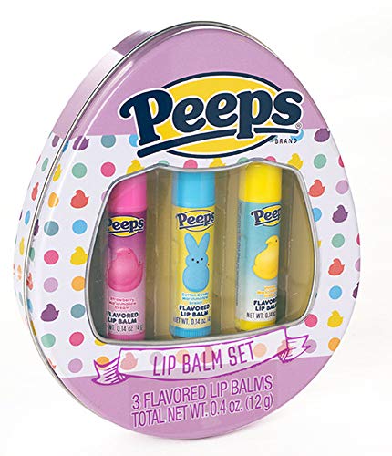 Peeps 3 Flavored Lip Balm Gift Tin