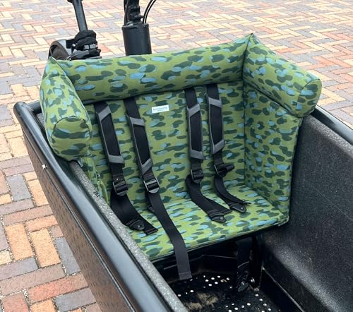 Blausberg Baby - Lastenfahrrad Kissen, Sitzkissen Lastenrad, Zubehör,...