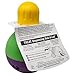 Starmark Bob-A-Lot Interactive Dog Pet Toy, Large, Yellow/Green/Purple