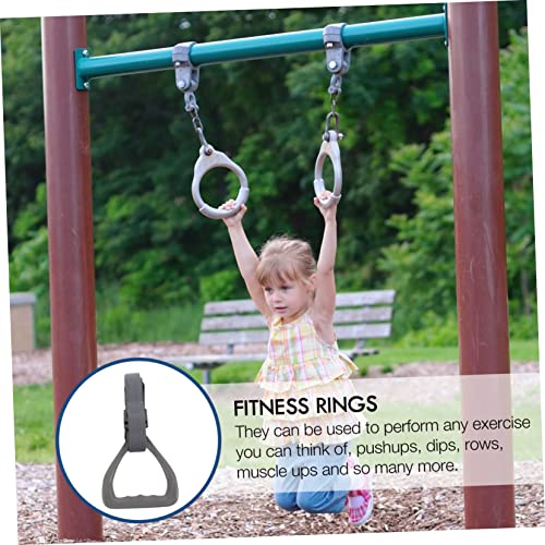 GALPADA 2pcs anillas de gimnasia ajustables para entrenamiento miniatura 4