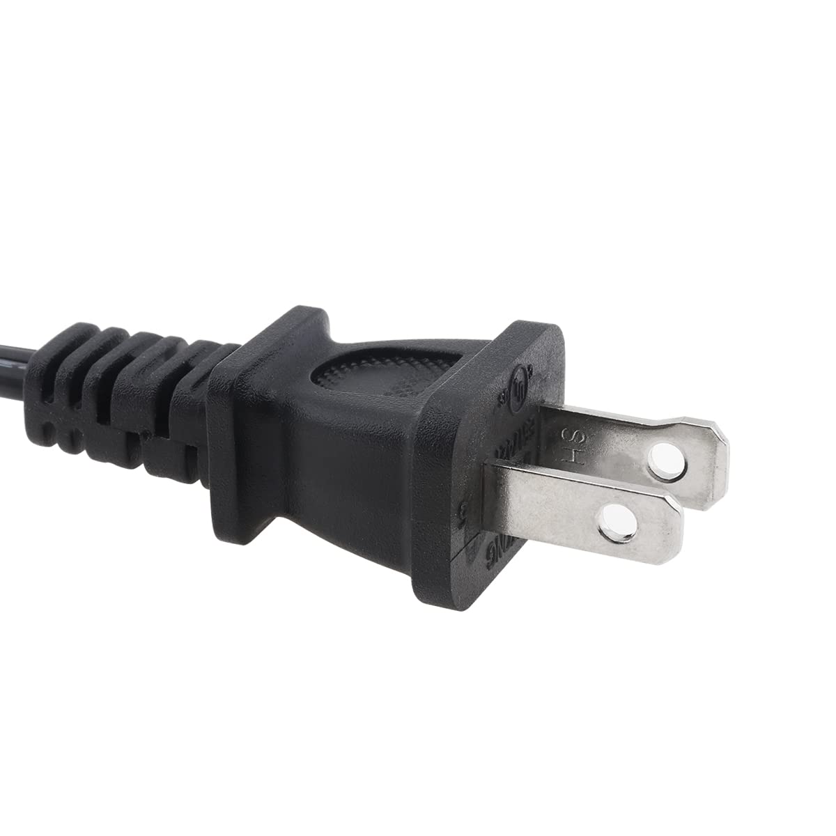 RTNLIT 6Ft Floor Foot Pedal Push Switch Inline Lamp Light On-Off Control with Wire Plug, Stripped Ends Ready for Wiring(1.8m, Black)