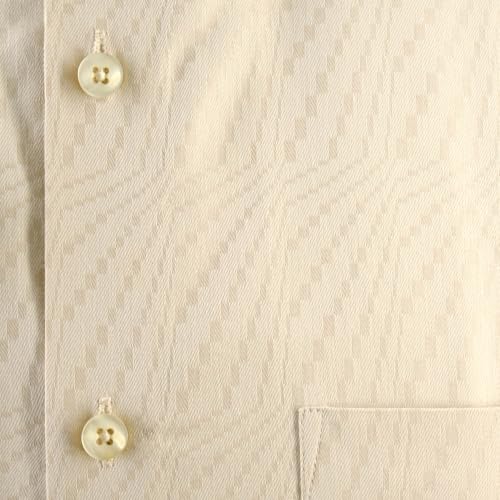 Image of 7-DAYS Men's Premium Formal Shirts - Regular Fit, Full Sleeve, 100% Pure Cotton, Self-Design, with Pocket - Stylish Office Shirts for Men
