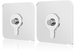 Adhesive Hooks for Window Bird Feeder - 2 Pack, Heavy Duty 44 lbs