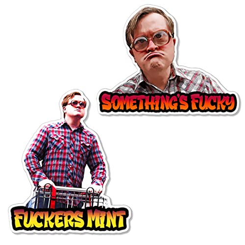 Bubbles Sticker Pack (2 Pack) - Fucky & Fuckers Mint Stickers, Official Trailer Park Boys Merch