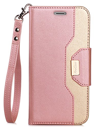 ProCase Google Pixel XL (Old Model) Wallet Case, Flip Cover Card Case for Google Pixel XL 5.5” -Pink