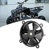 Muffin Fan, 6 Zoll Heizkörper Thermoelektrischer Lüfter 150c 200cc Fit für Quad Dirt Bike Atv Buggy Oorway Raum zu Raum Holzofen Kamin Zirkulation