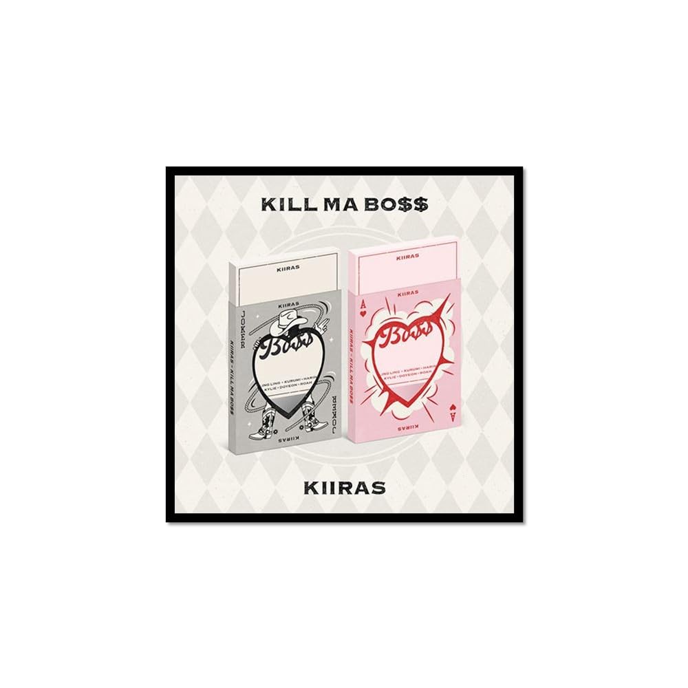KIIRAS KILL MA BOSS [Photobook Ver.] 1st Mini Album (2 Ver Set)