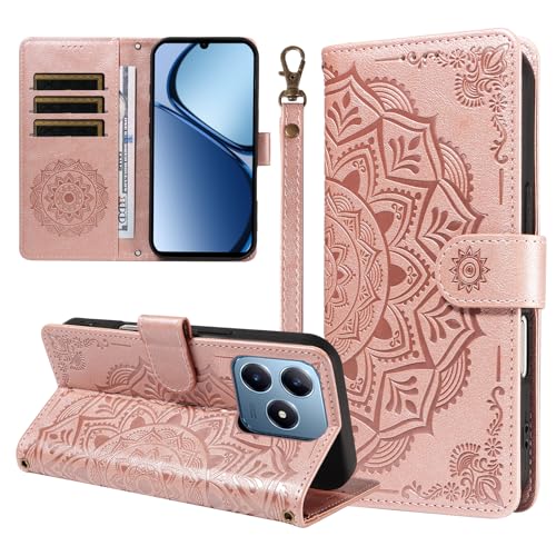 �X�}�z�P�[�X �Ή��@�� for Realme Narzo N63 / Note 60 / Note 60X,�Ή��@�� for Realme C61 4G / C63 4G �X�}�z�P�[�X�y�t���b�v�� �X�^���h�t�� �J�[�h�z���_�[ �������[ �}�O�l�b�g���� �E