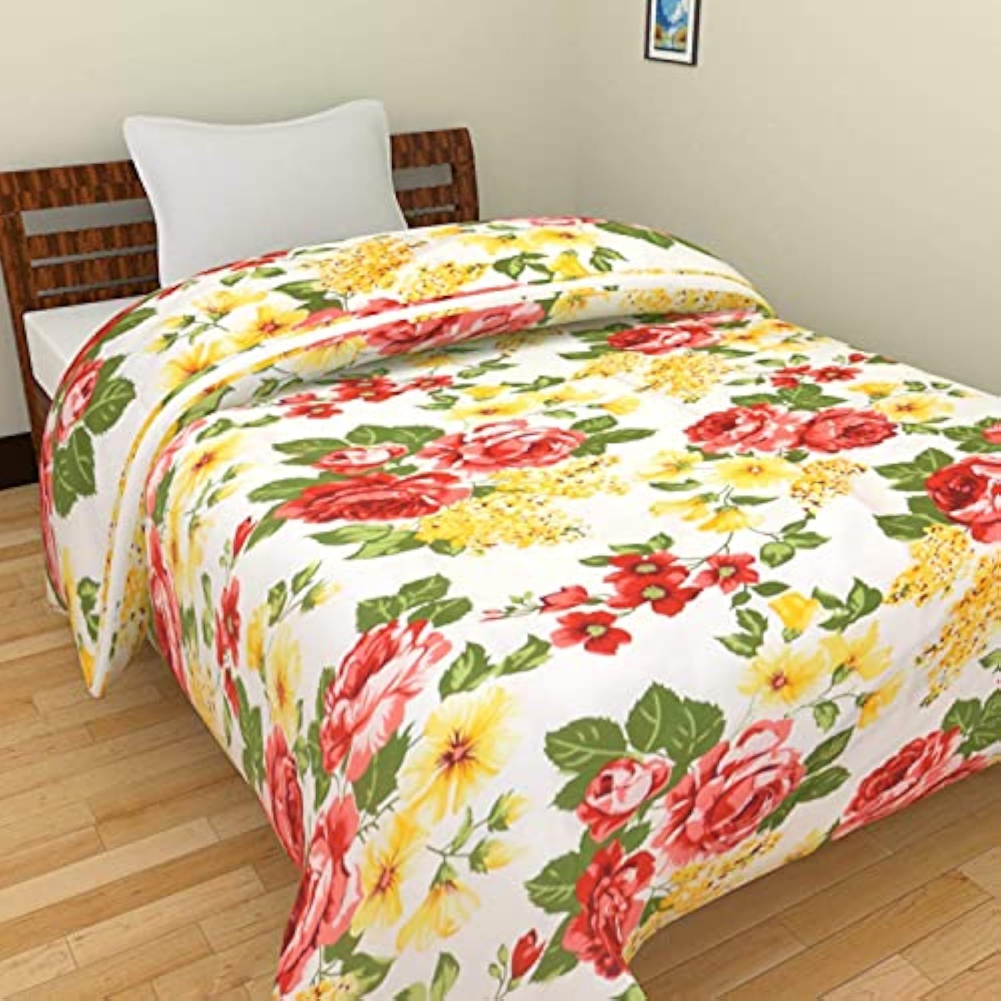 100% Reversible Single Bed Dohar/Ac Blanket Microfiber
