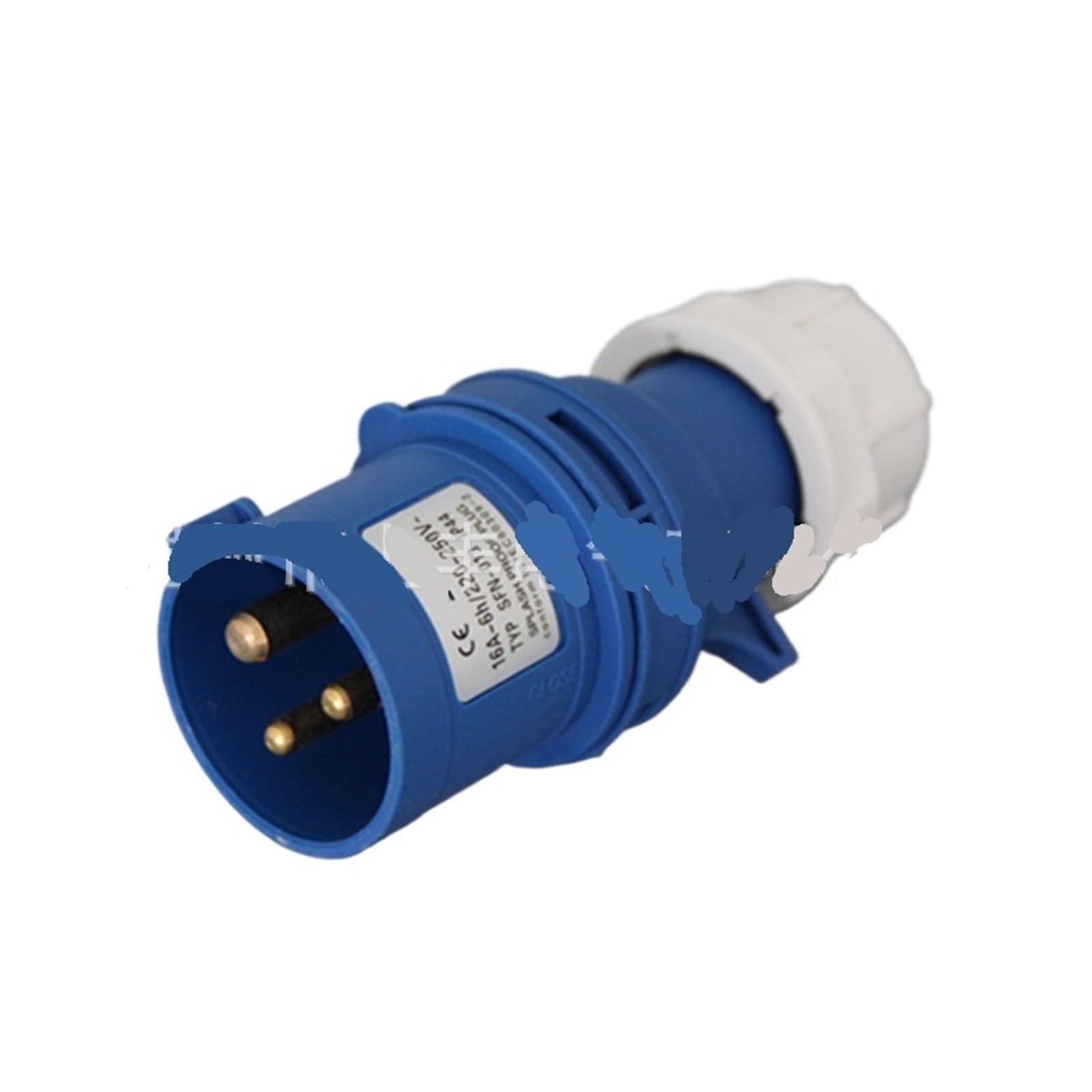 Enchufe industrial impermeable 32A IP44 220V para redes electricas SFN-023