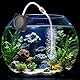 Aquarium Luftpumpe, GuKKK Silent Mini Sauerstoffpumpe mit Rückschlagventil, Sauerstoffpumpe für Aquarien, 1.5W Leistungsstark Sauerstoffpumpe mit Luftstein, für Fischbecken und Die Nanoaquarien