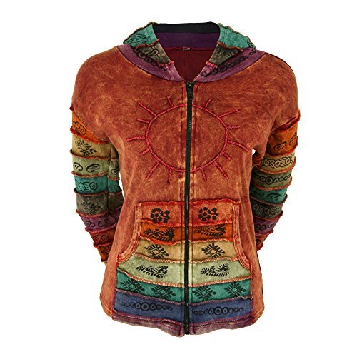 Sunshine Daydream Hooded Jacket (3X, Rust)