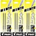 Pilot Better/EasyTouch/Dr Grip Retractable Ballpoint Pen Refills, 0.7mm, Fine Point, Black Ink, Pack of 6