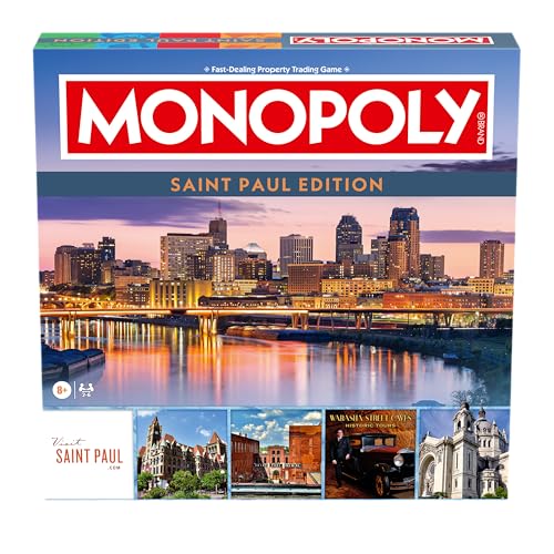 Monopoly Edición Saint Paul, MN para 2-6 jugadores miniatura 2