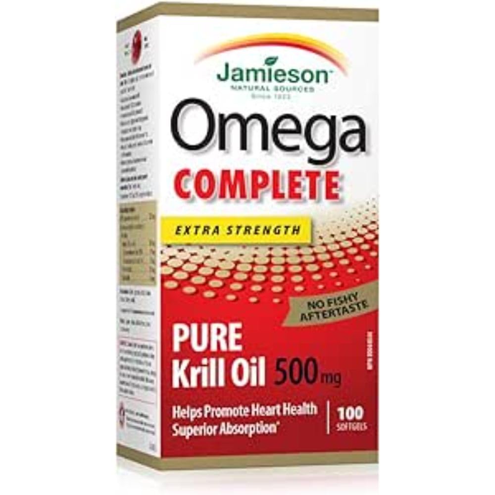 JAMIESON OMEGA RED SUPER KRILL 100 PERLE