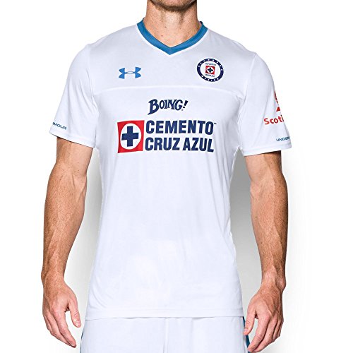 Amazon.com : Under Armour Men's Cruz Azul Away Jersey Small (White