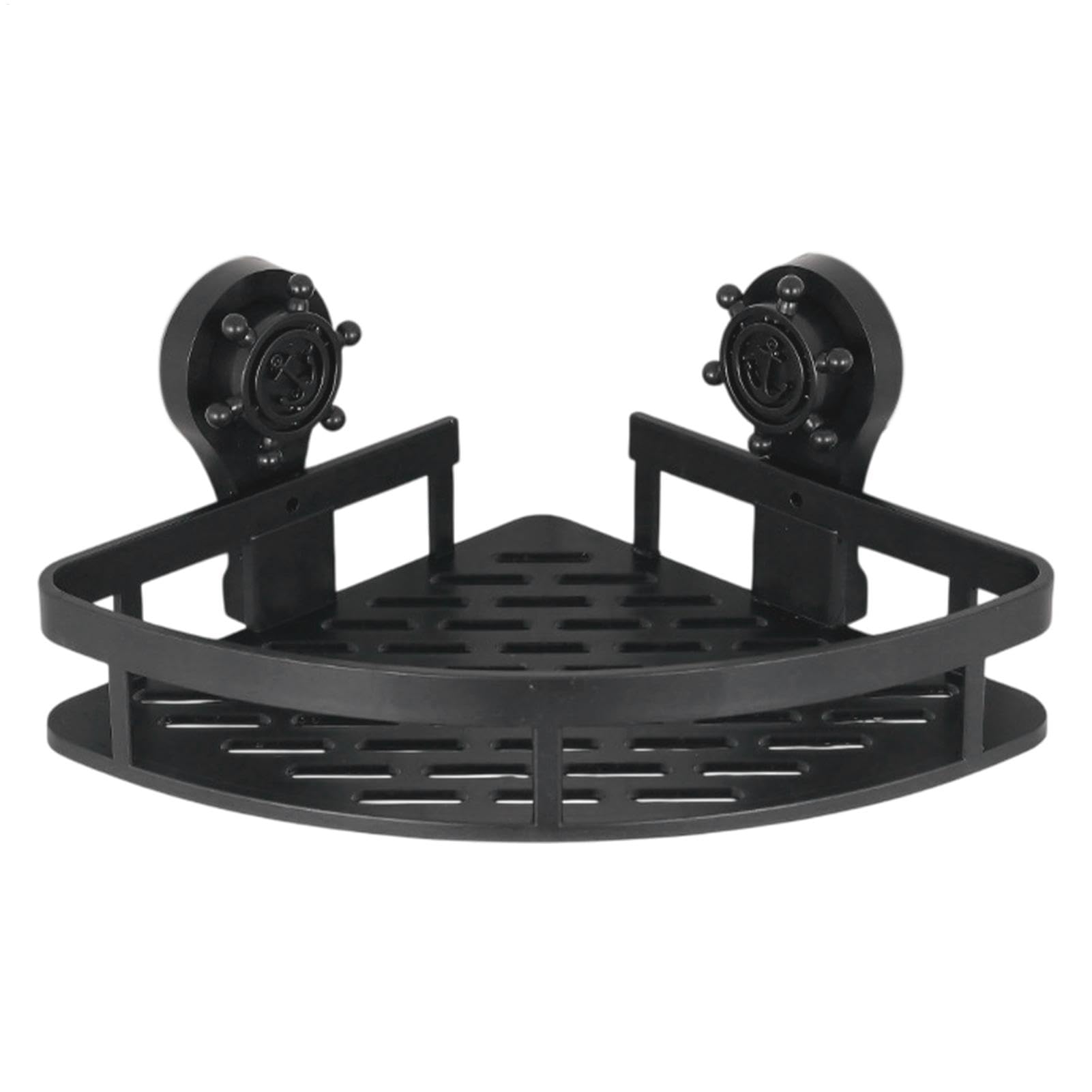 Étagère de rangement d'angle à ventouse pour ranger vos shampooings sans percer