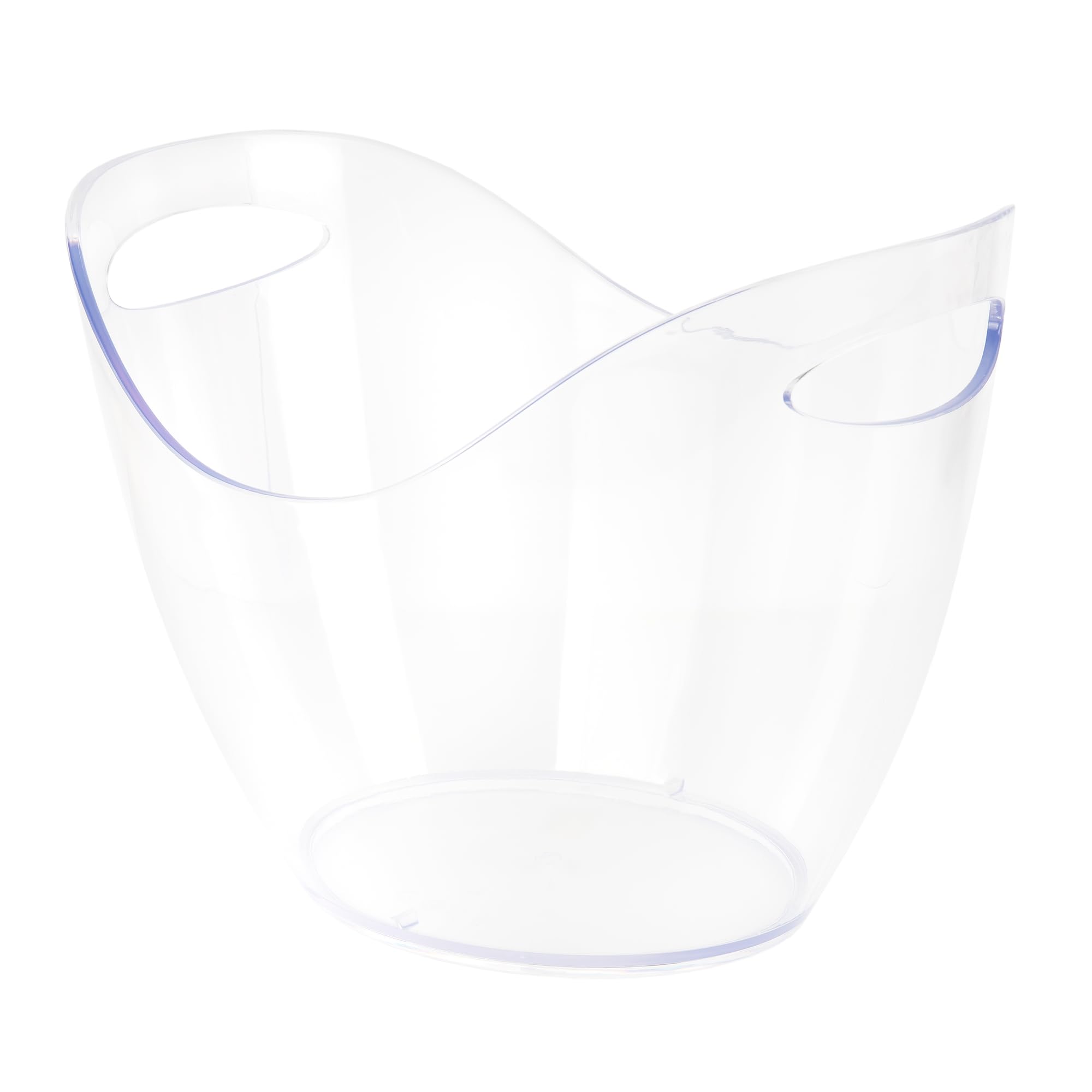 Cofan Cubitera Transparente de 8 litros | Poliestireno Resistente | para Enfriar Bebidas | Ideal para Eventos, el hogar y hostelería