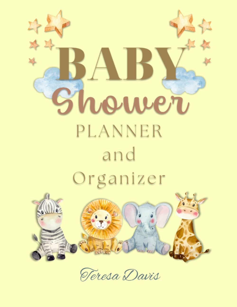 Baby Shower Planner and Organizer: Cute Animal Planner for Baby Shower