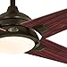 Westinghouse Lighting 7207400 DeSoto 52-inch Oil Rubbed Bronze Indoor Ceiling Fan, LED Light Kit with Opal Frosted Glass