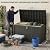 Yardgrace 270 Gallon Lockable Resin Outdoor Storage Box, Waterproof & Weather Resistant Deck Box for Patio Cushion, Garden Tools & Pool Accessories, Black