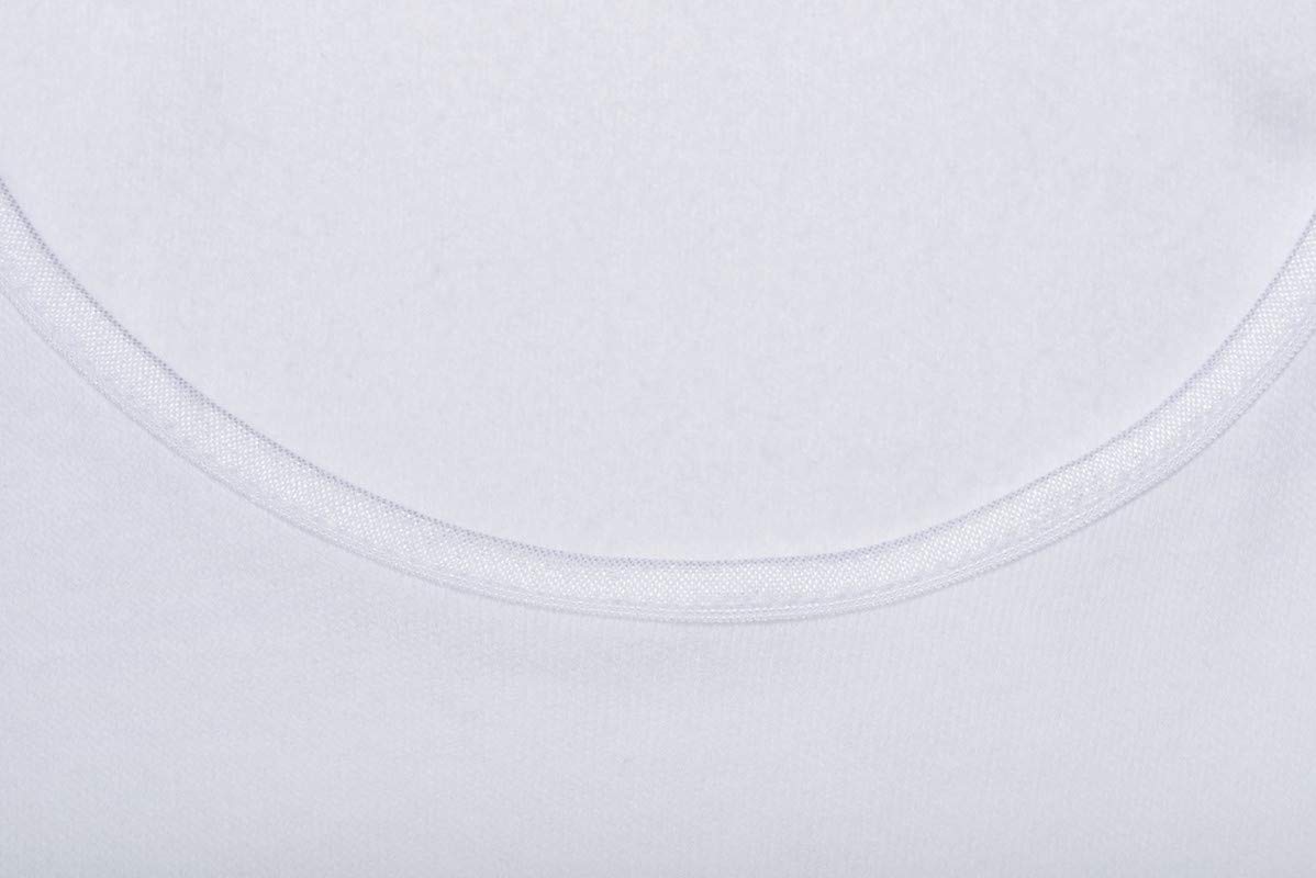 New Day intimo eccezionale – Pack de 3 Camisetas Interiores para Mujer de Manga Corta en 100% algodón Ligero con Encaje de macramé o Ribete Satinado, Made in Italy
