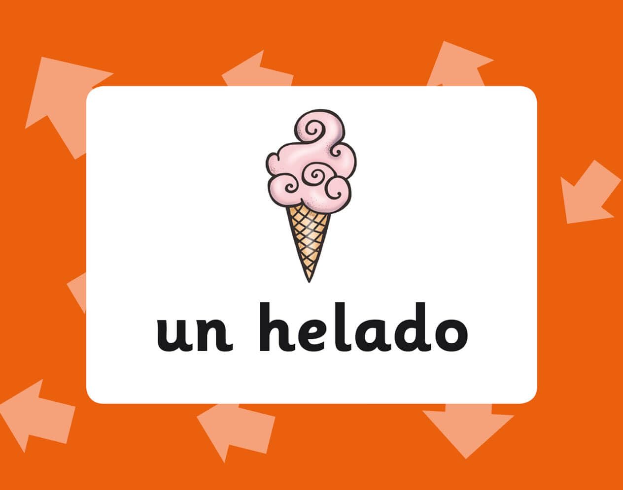 Spanish Vocabulary Flashcards for Ages 7-9 (with Free Online Audio)