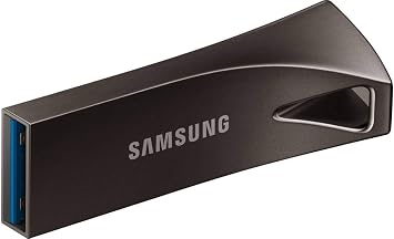 Samsung BAR Plus 64 GB Type-A 200 MB/s USB 3.1 Flash Drive Titan Grey MUF-64BE4