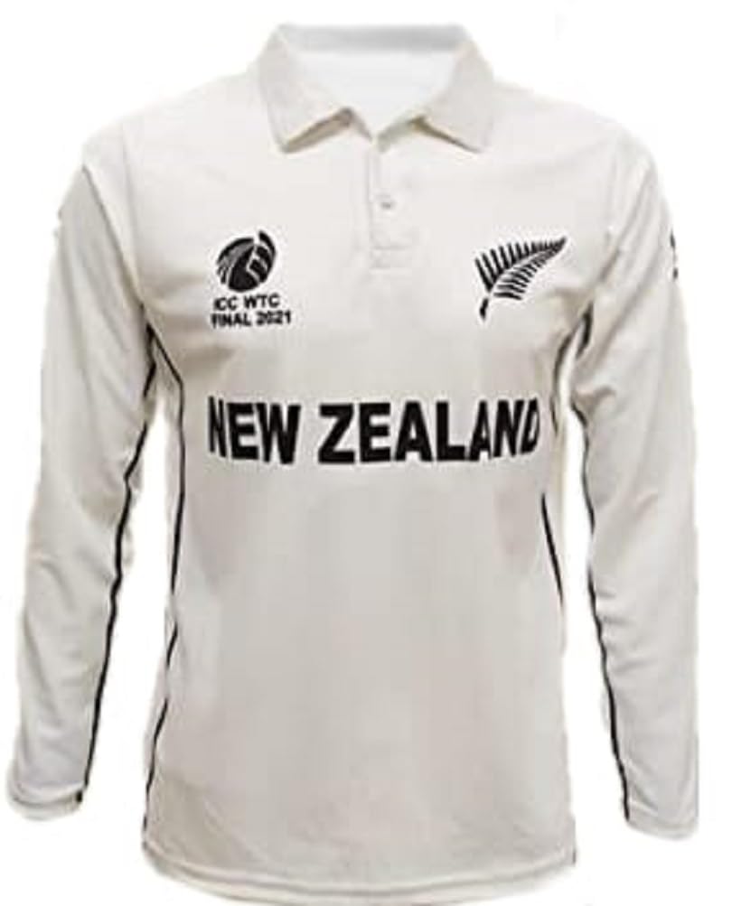 BOWLERS Newzealand Test Match Jersey Full Sleeves (22 (for 2 Years), Williamson)-image-2