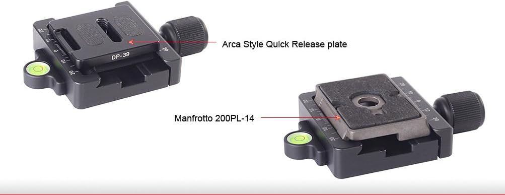 Sunwayfoto MAC-14 60mm Clamp Arca/Manfrotto/Bogen Compatible/Tripod Head