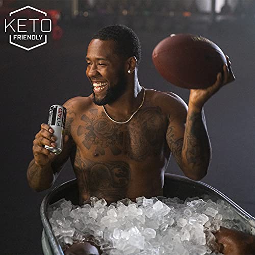 FITAID Recovery Blend, 100% Clean and Paleo Friendly, No Artificial Colors, Flavors or Sweeteners, BCAAs, L-Glutamine, L-Arginine, Omega 3s, 12 Fl Oz (Pack of 24)